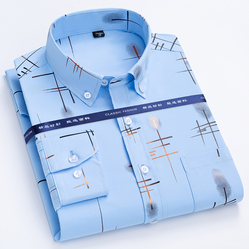 Chemise à carreaux à manches l - Dress Shirt Non-Iron avis et prix