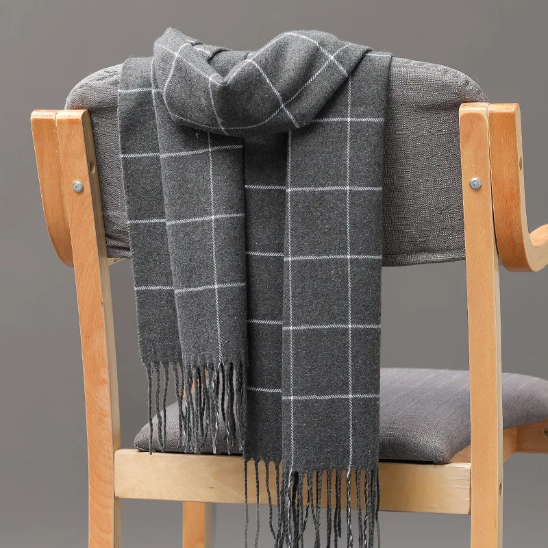 Écharpe en cachemire pour homm - Men Scarf Wool avis et prix