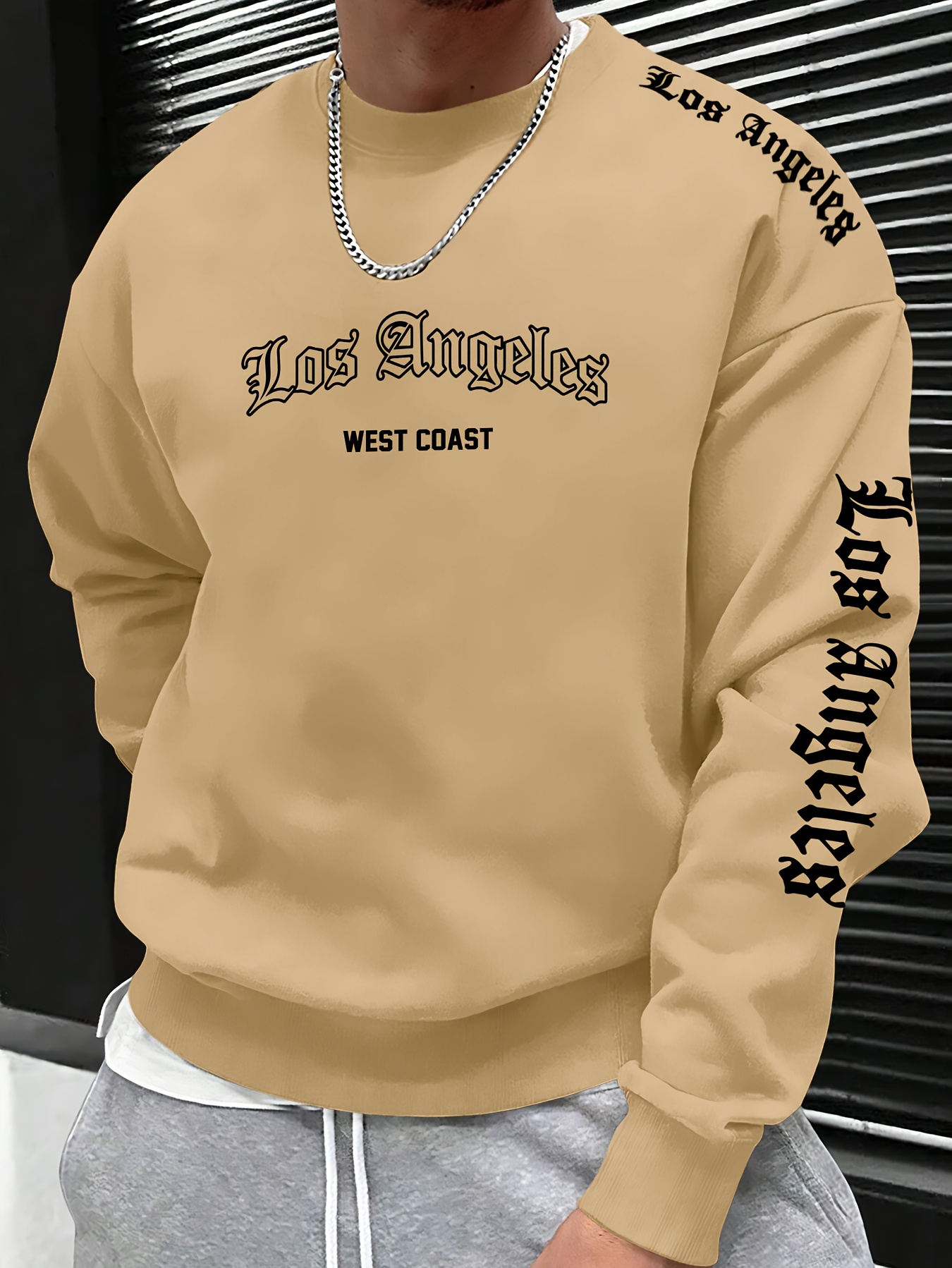 Sweat-shirt à col rond pour ho - Mens Fashion Top avis et prix