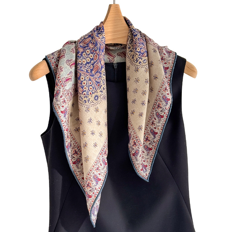 70% laine 30% foulard en soie  - Men Scarf Wool avis et prix