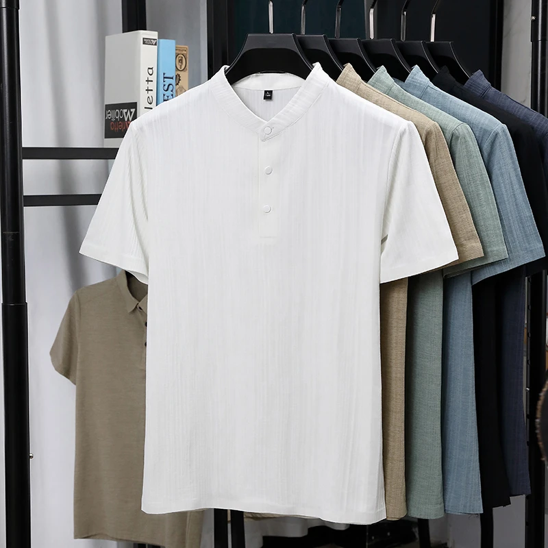Chemises décontractées pour ho - Linen Shirt Summer avis et prix