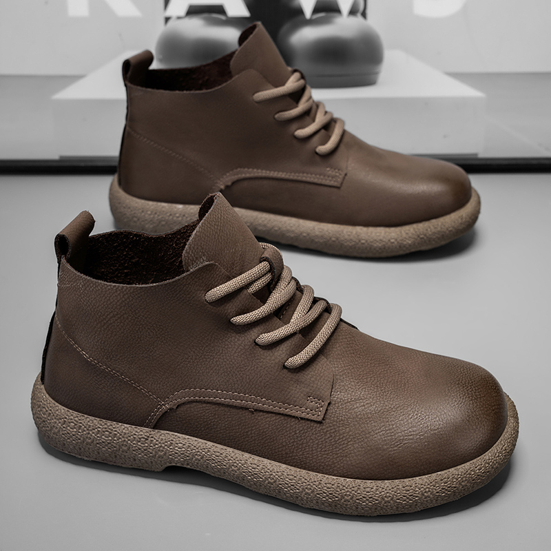 Bottines courtes marron pour h - Men'S Fashion Footwear avis et prix