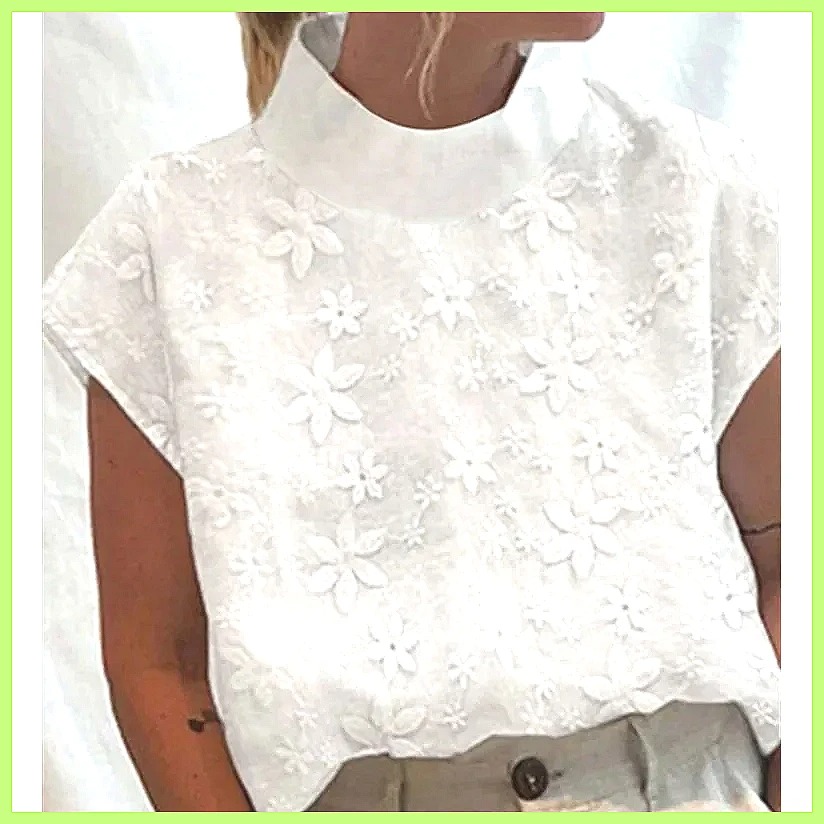 Chemisier en coton et lin pour - Linen Shirt Summer avis et prix