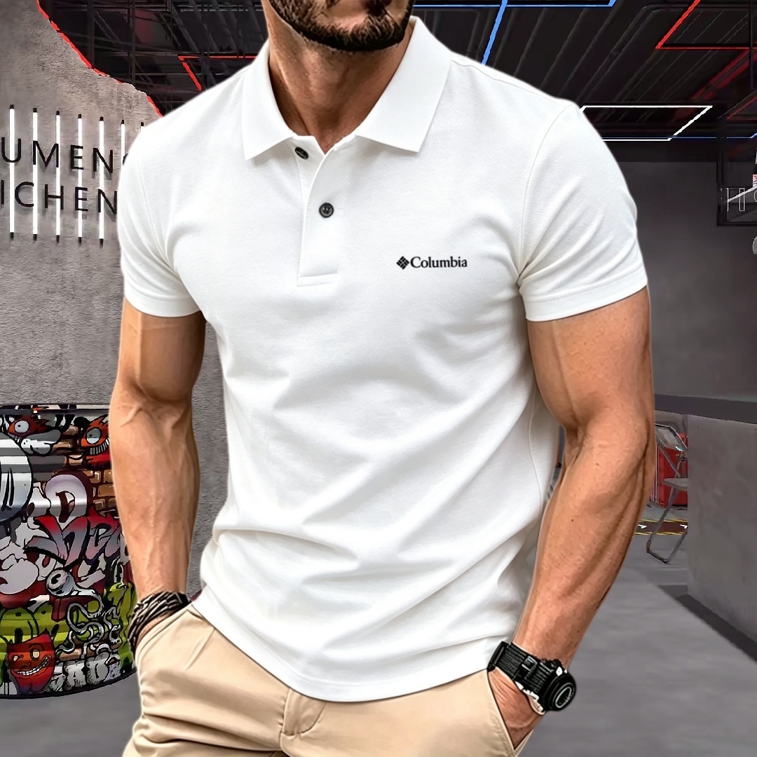 Polo homme 100 % coton pur, ma - Men'S Fashion Logo avis et prix