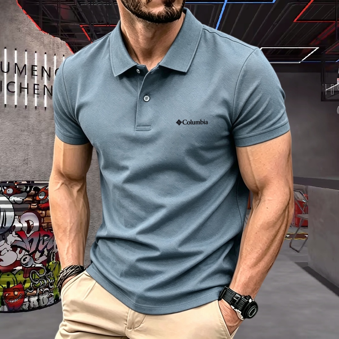 Polo homme 100 % coton pur, ma - Men'S Fashion Logo avis et prix