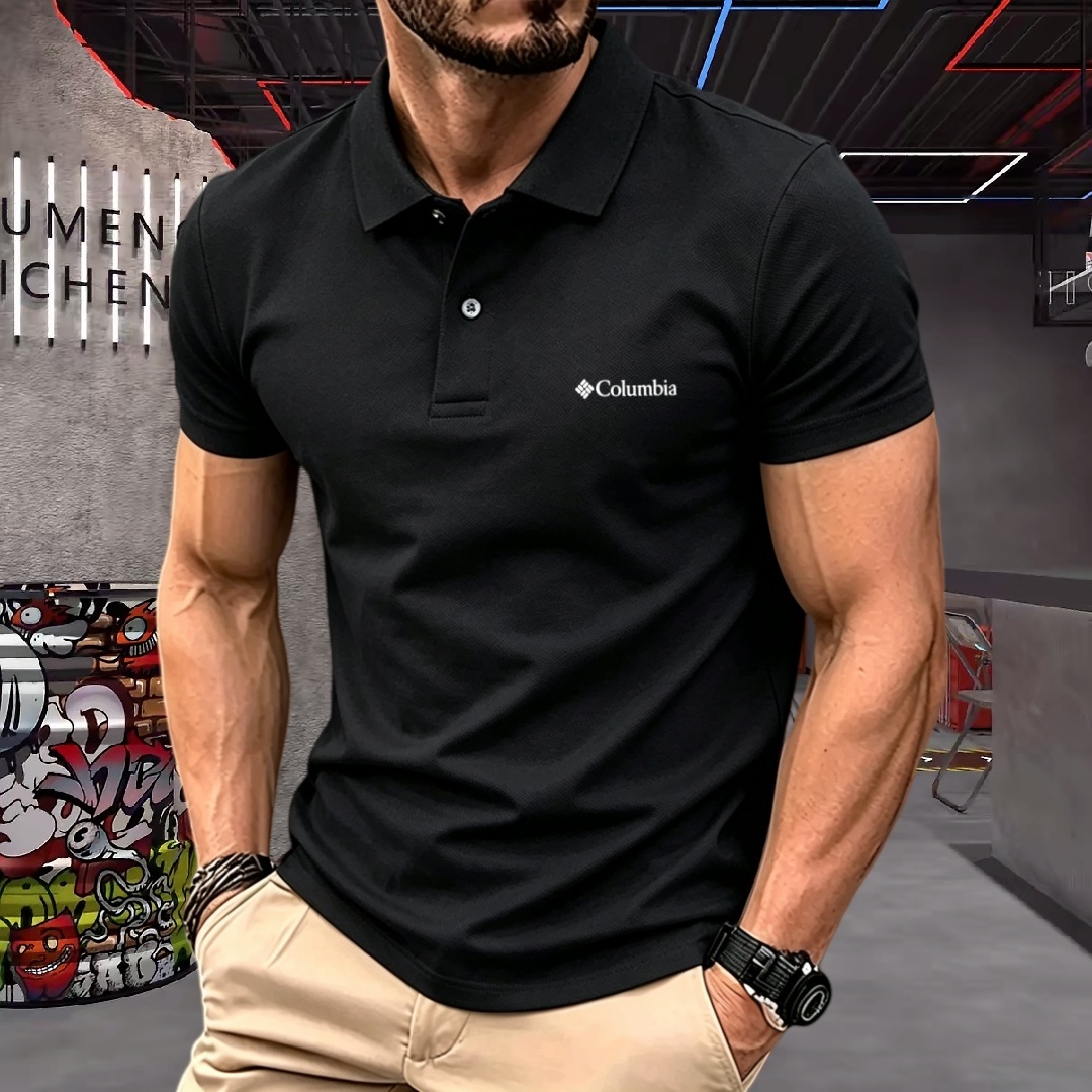 Polo homme 100 % coton pur, ma - Men'S Fashion Logo avis et prix