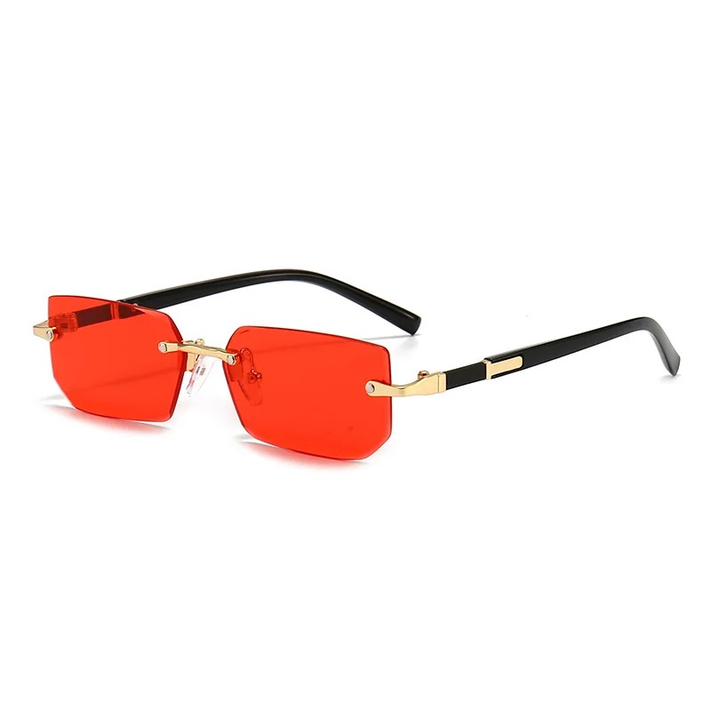 Lunettes de soleil sans montur - Men'S Fashion Rimless Glasses avis et prix