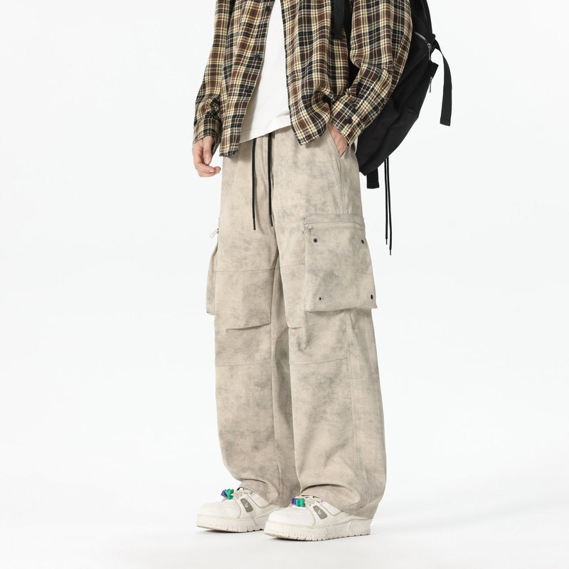 Pantalon élastique taille haut - Mens Fashion Cargo Pants avis et prix