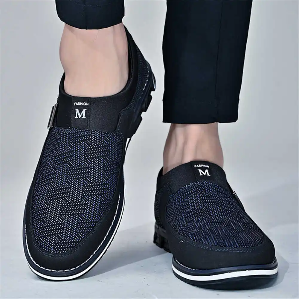 Bleu foncé 44-45 chaussures d' - Men'S Fashion All Black Outfit avis et prix