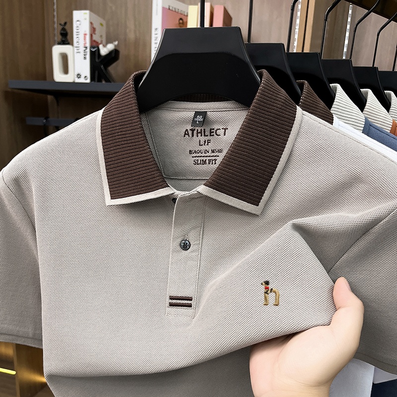 Marque de luxe 100% coton chem - Men Fashion Korean Style avis et prix