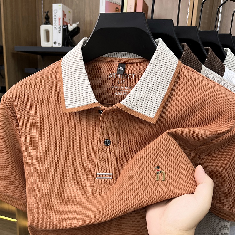 Marque de luxe 100% coton chem - Men Fashion Korean Style avis et prix