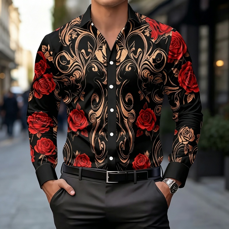 Nouvelle chemise homme 2026 te - Mens Fashion Top avis et prix