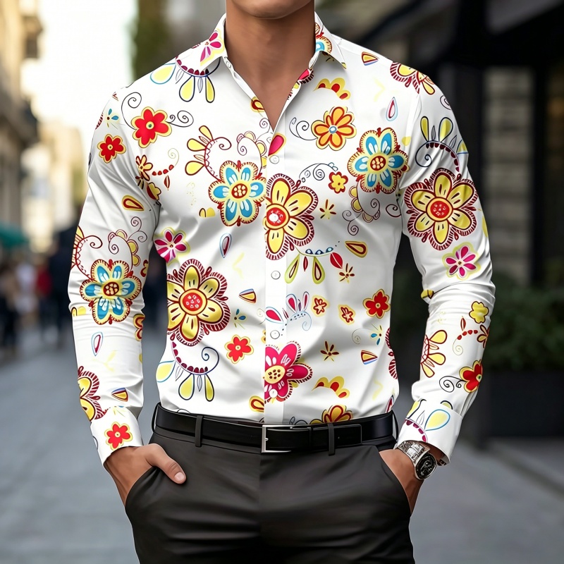 Nouvelle chemise homme 2026 te - Mens Fashion Top avis et prix