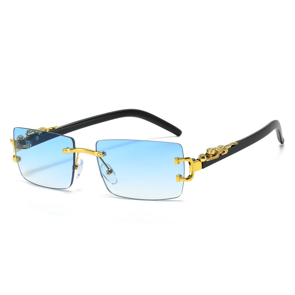 1 Paire de Lunettes de Soleil  - Men'S Fashion Rimless Glasses avis et prix