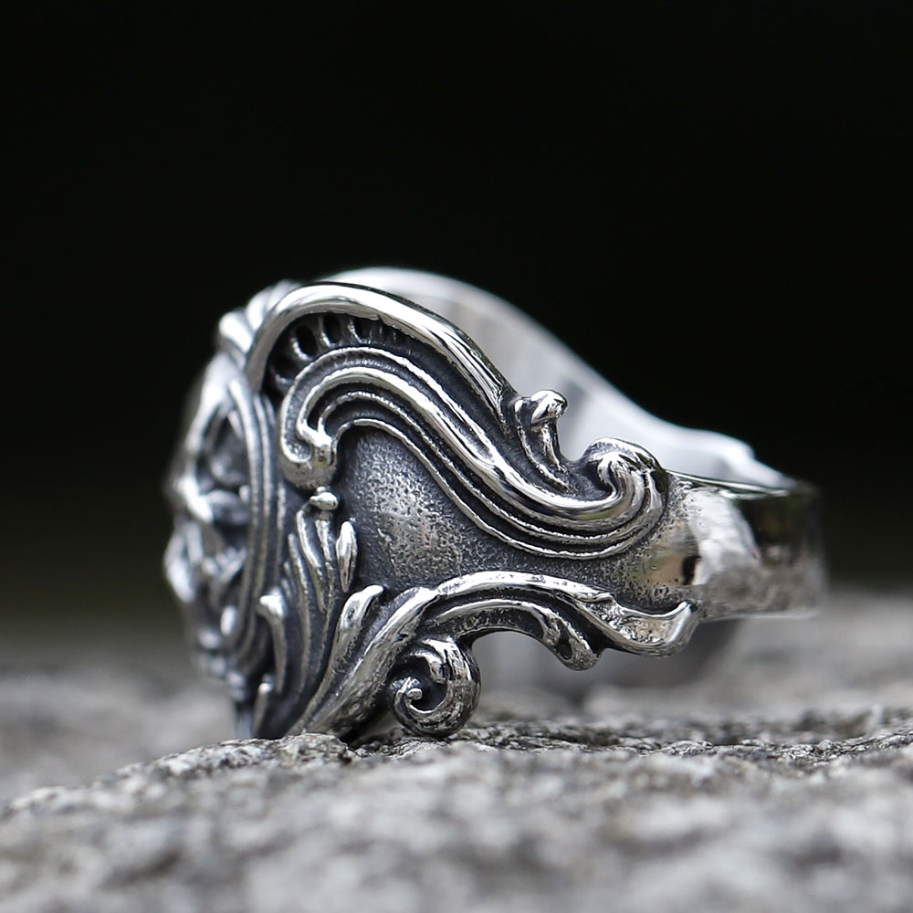Bague punk en acier inoxydable - Men'S Fashion Guide avis et prix