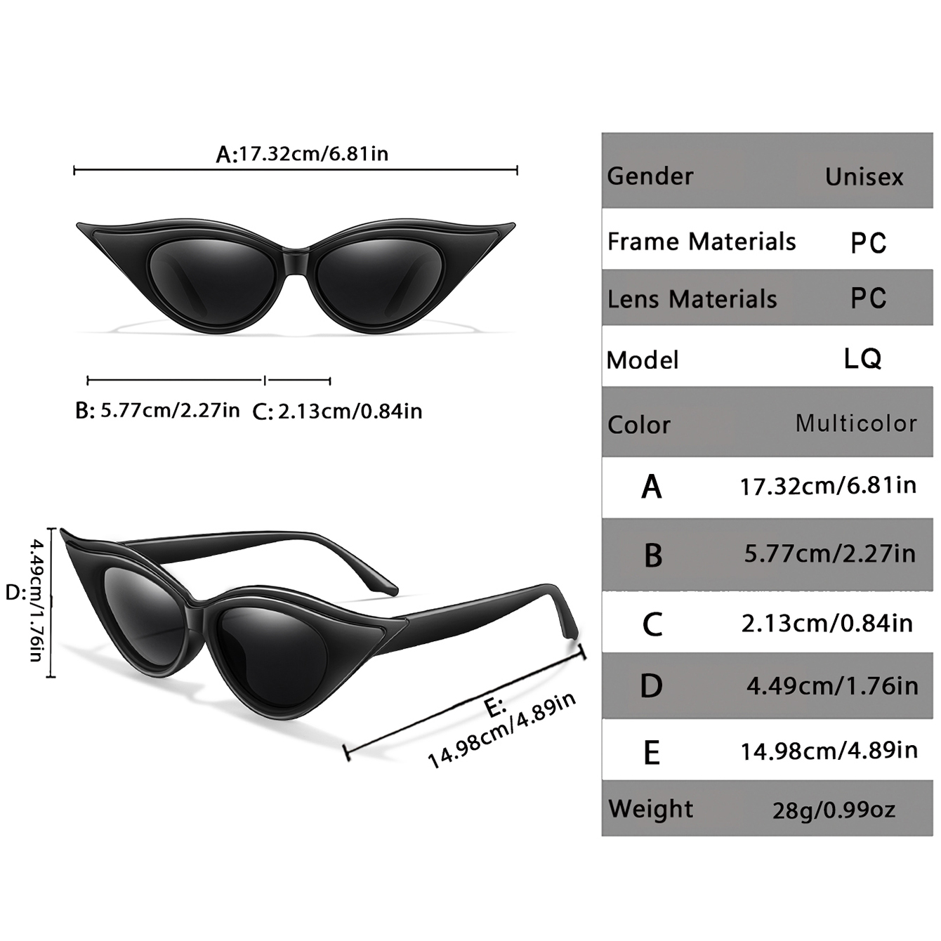 Lunettes de soleil œil de chat - Men'S Fashion For Hot Weather avis et prix