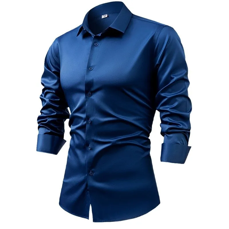 Chemises provoqué à manches lo - Dress Shirt Non-Iron avis et prix