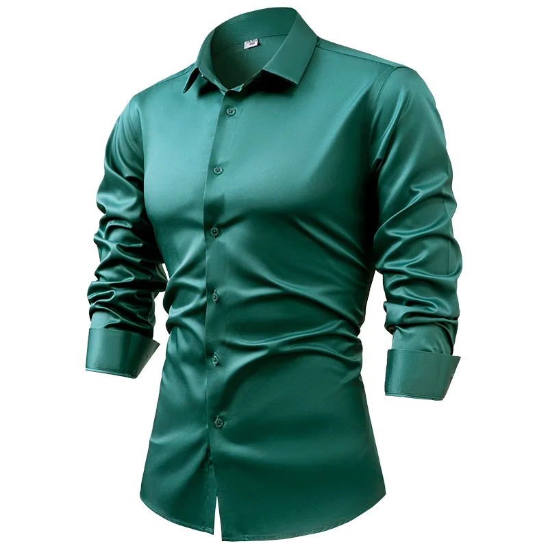 Chemises provoqué à manches lo - Dress Shirt Non-Iron avis et prix
