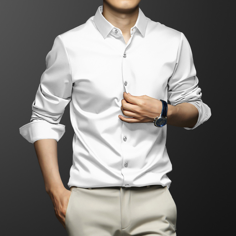 Chemise à manches longues pour - Dress Shirt Non-Iron avis et prix