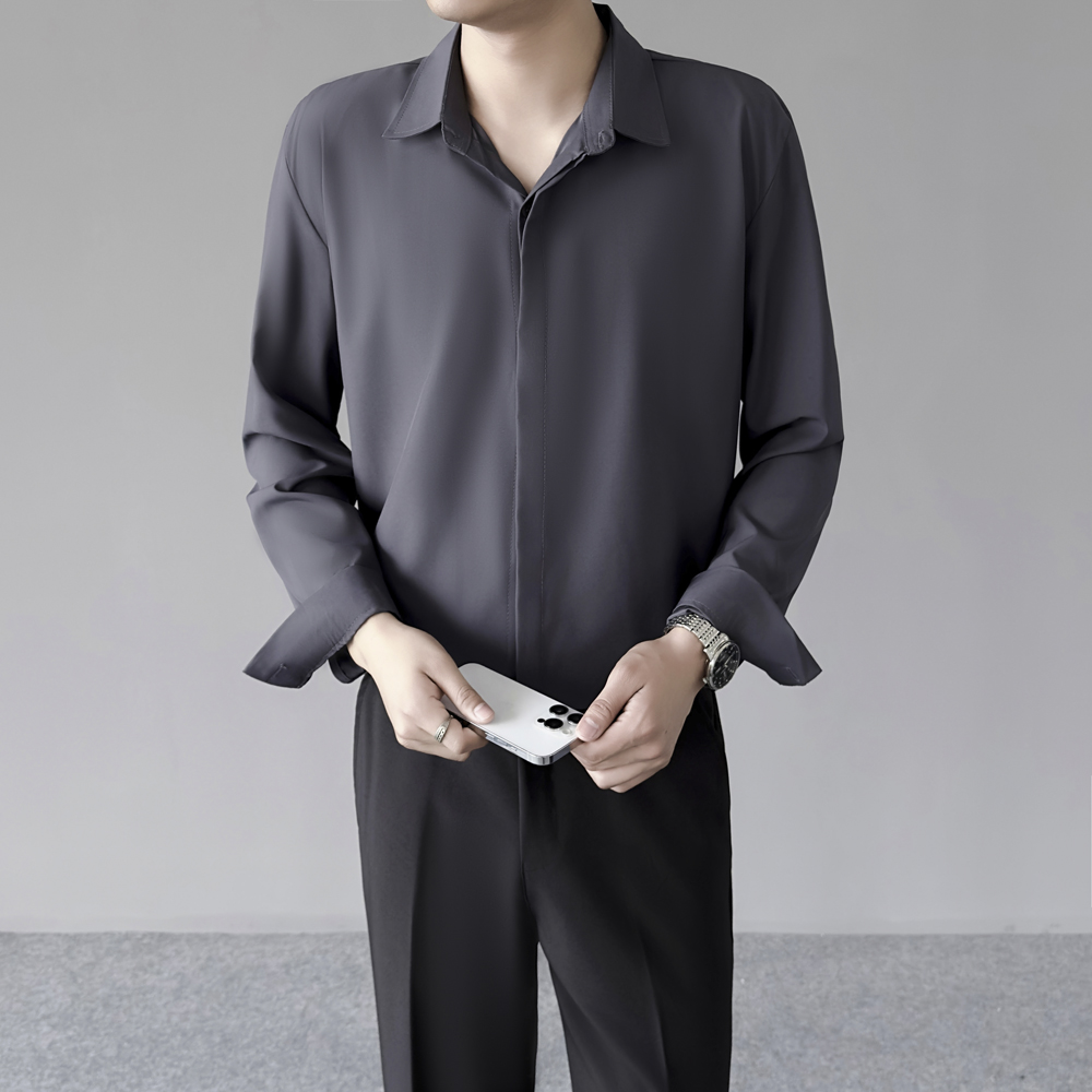Chemise Homme Légère Printemps - Dress Shirt Non-Iron avis et prix
