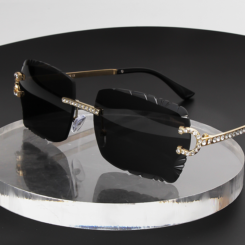 Lunettes de soleil carrées san - Men'S Fashion Rimless Glasses avis et prix
