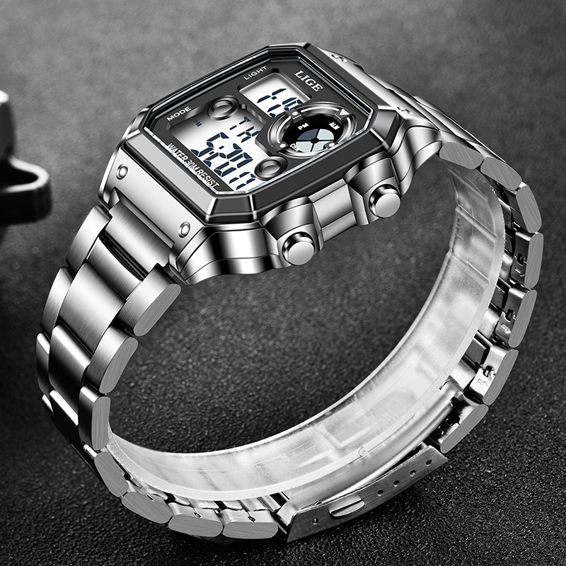 Montre électronique pour homme - Fashion Mens Watches avis et prix