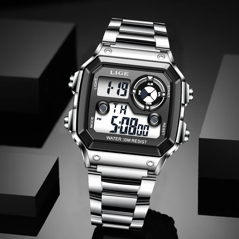 Montre électronique pour homme - Fashion Mens Watches avis et prix
