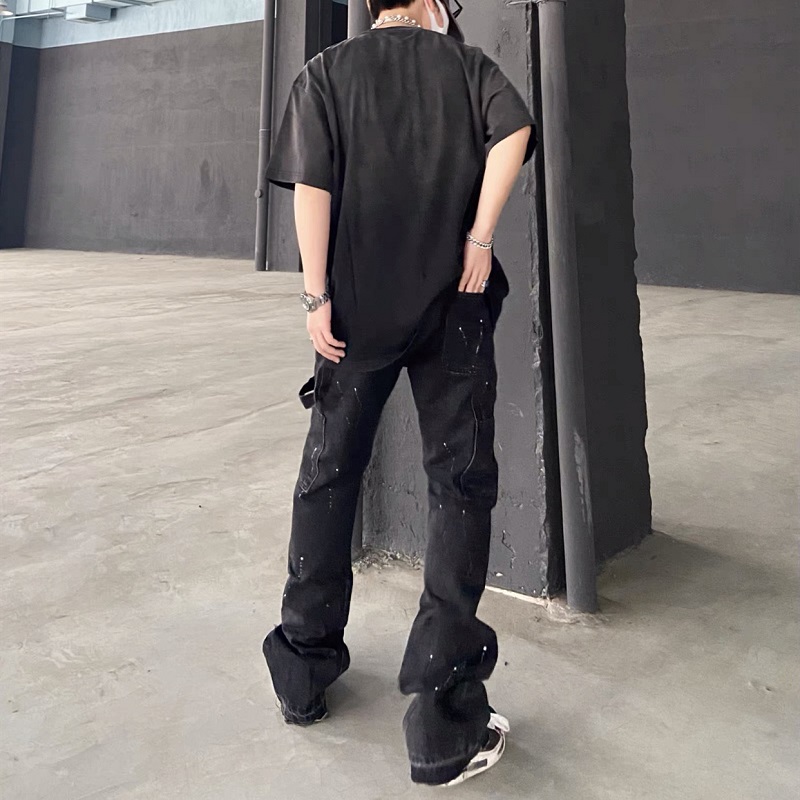 2025 nouveau Graffiti Splash e - Men'S Fashion Jeans And Boots avis et prix