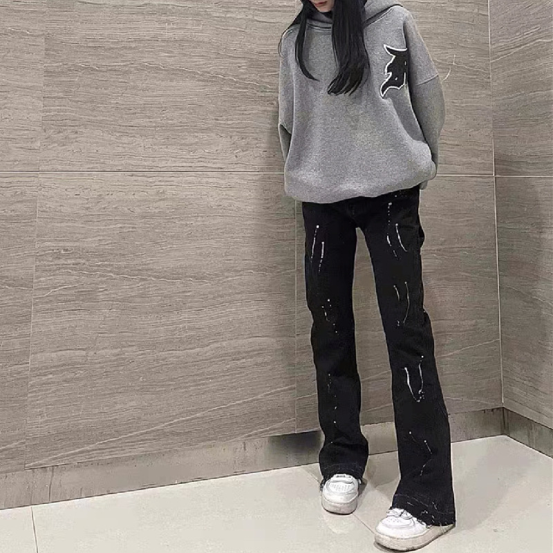 2025 nouveau Graffiti Splash e - Men'S Fashion Jeans And Boots avis et prix