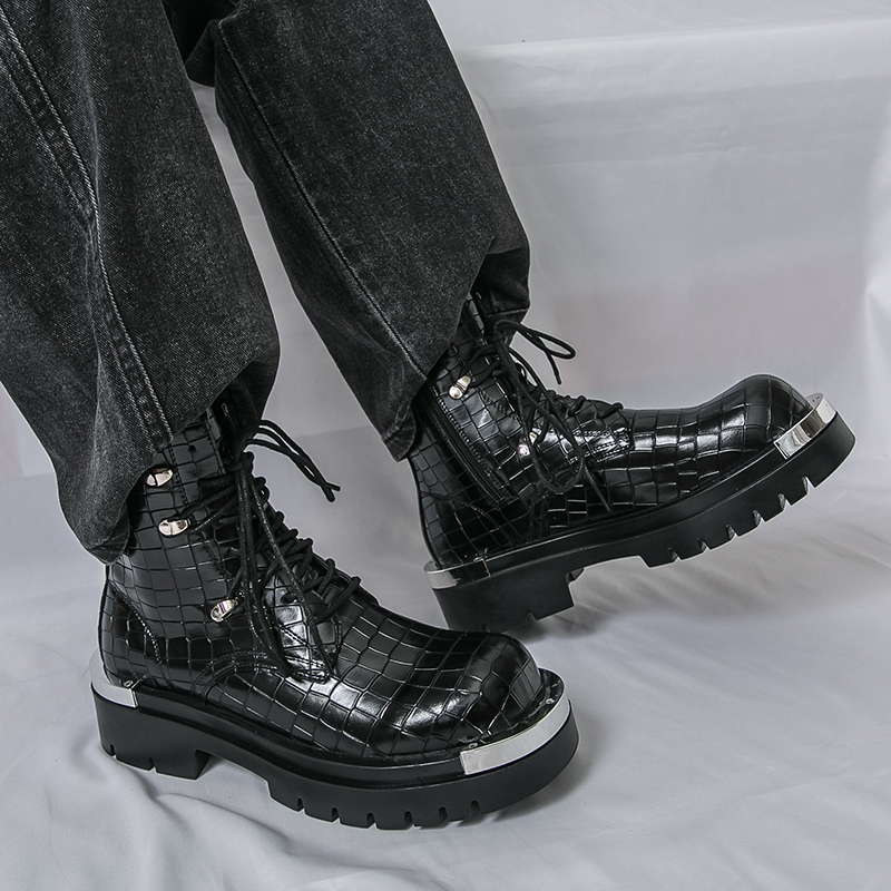 Qualité haut homme bottes de r - Men'S Fashion Hiking Boots avis et prix