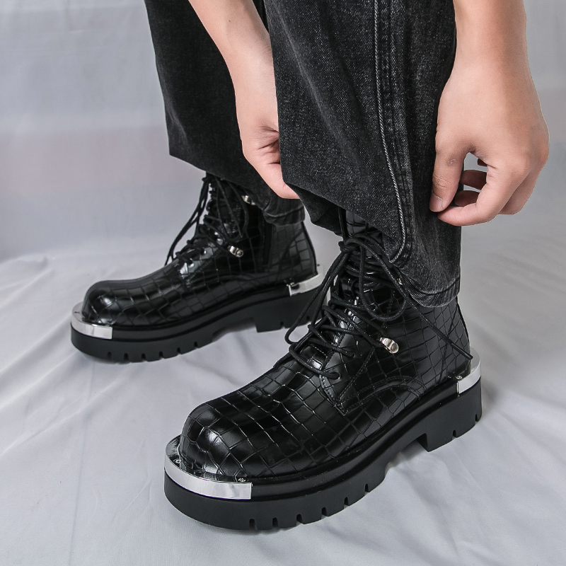 Qualité haut homme bottes de r - Men'S Fashion Hiking Boots avis et prix