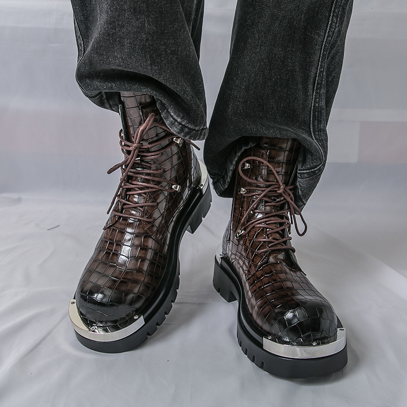 Qualité haut homme bottes de r - Men'S Fashion Hiking Boots avis et prix