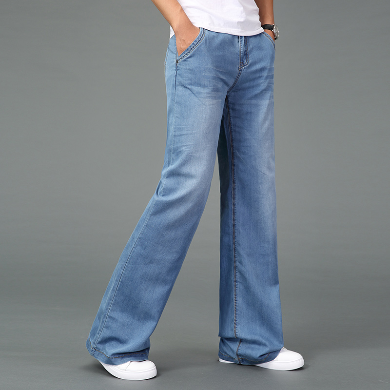 Jean Évasé en Denim pour Homme - Men'S Fashion Jeans And Boots avis et prix