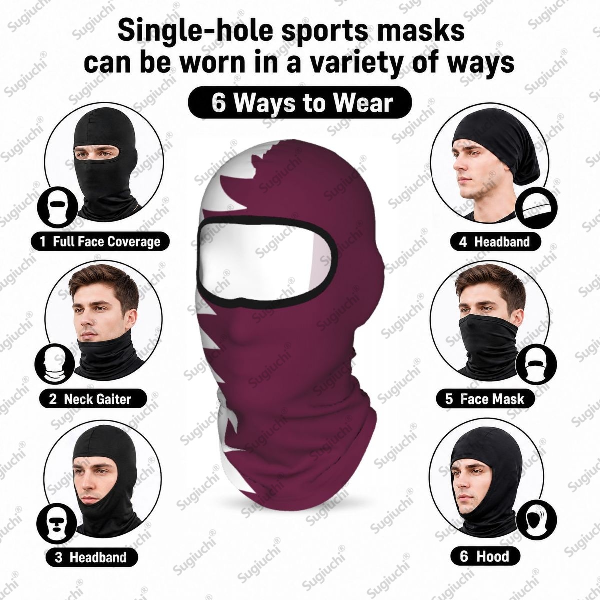 Balaclava de cyclisme Qatar, c - Men'S Fashion Qatar avis et prix