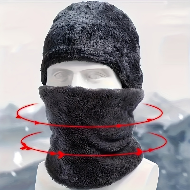 Chapeau d'hiver pour hommes, é - Men Scarf Wool avis et prix