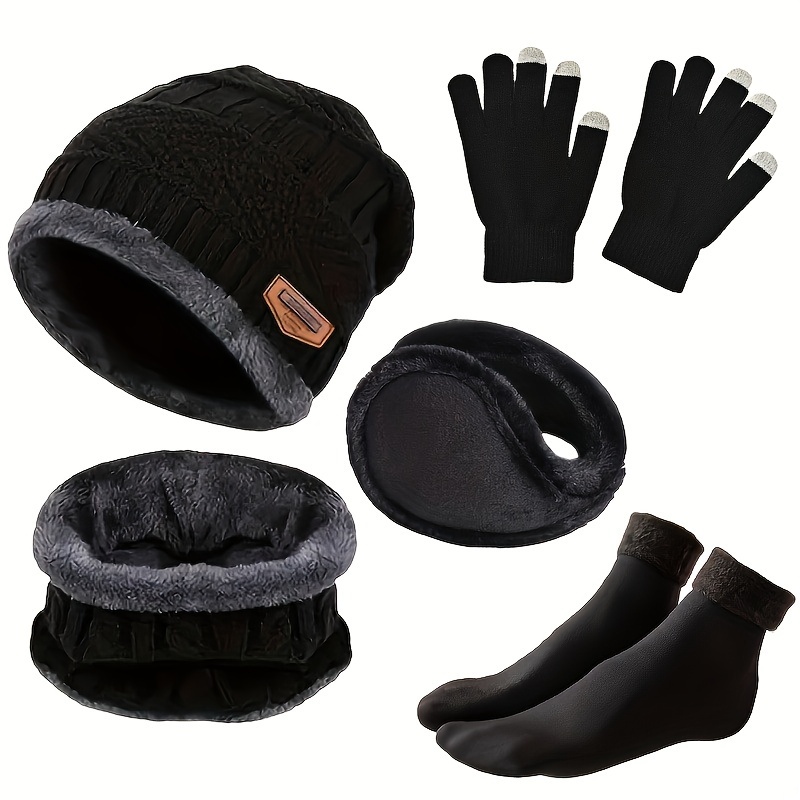 Chapeau d'hiver pour hommes, é - Men Scarf Wool avis et prix