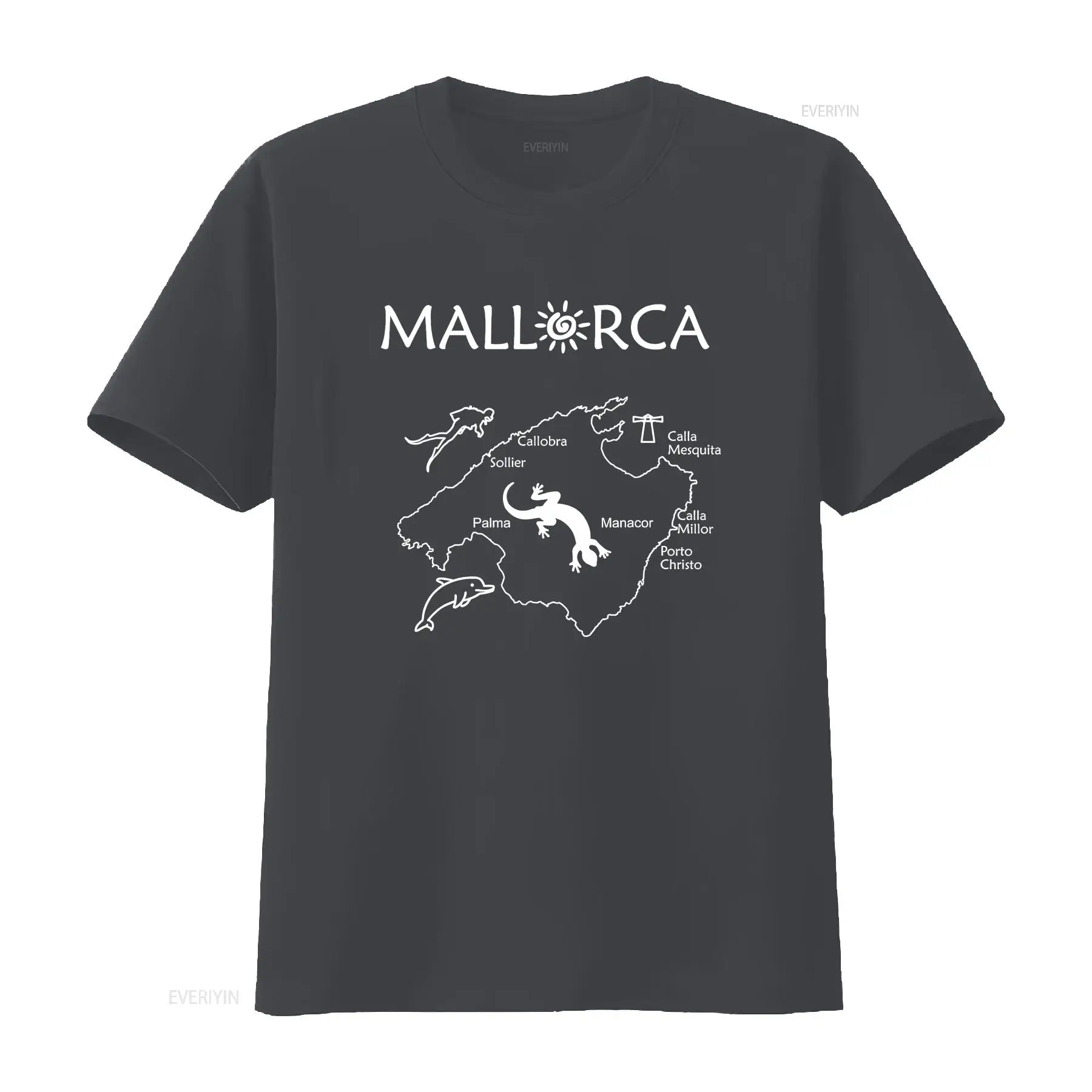 T-shirt Carte de Majorque – Gu - Men'S Fashion Guide avis et prix