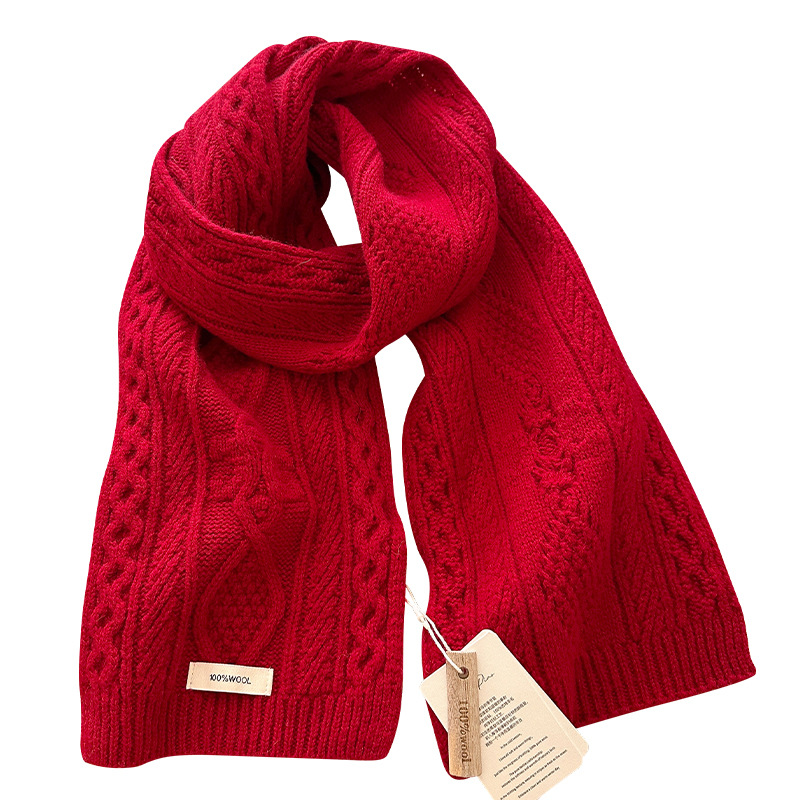 Luxe 100% laine écharpe femmes - Men Scarf Wool avis et prix