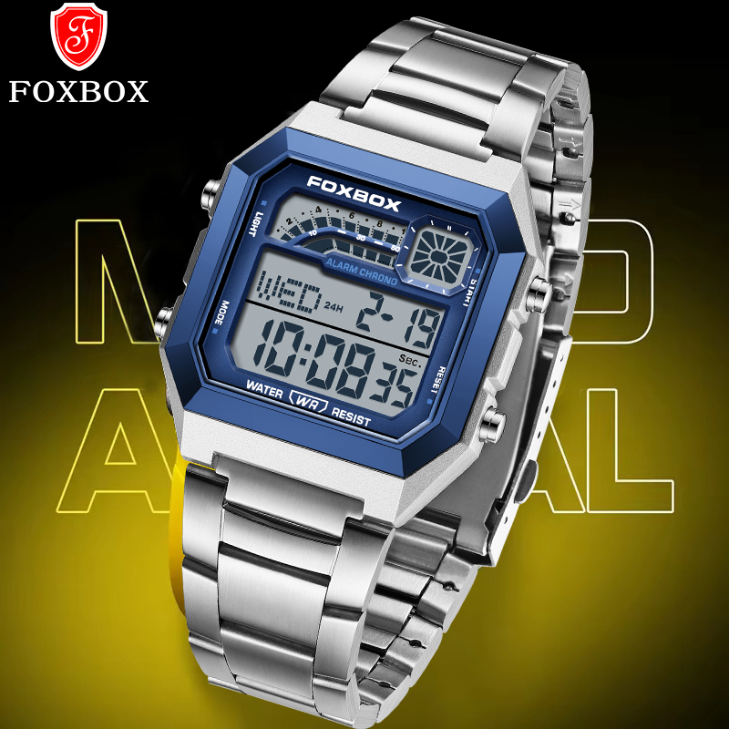 Montre homme numérique de luxe - Fashion Mens Watches avis et prix