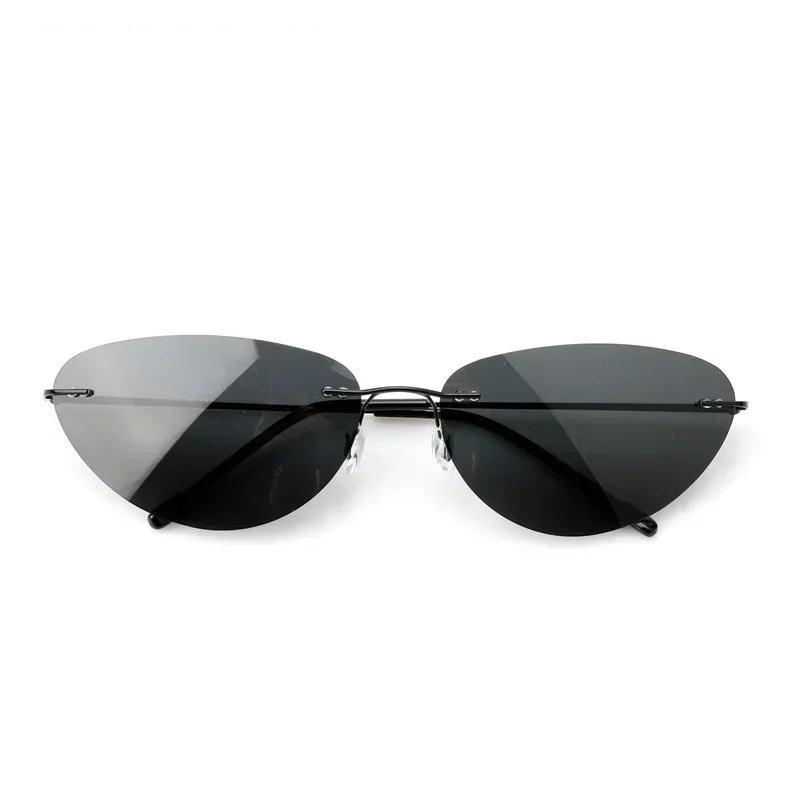Lunettes de soleil polarisées  - Men'S Fashion Rimless Glasses avis et prix
