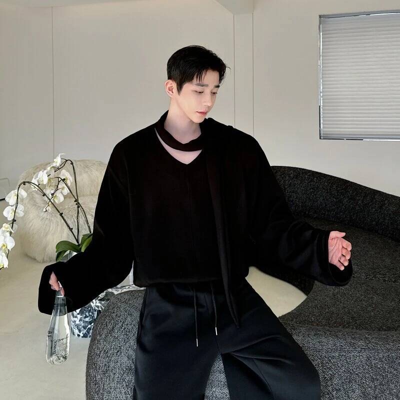 V Avant-Garde Sweat à capuche  - Men Scarf Wool avis et prix