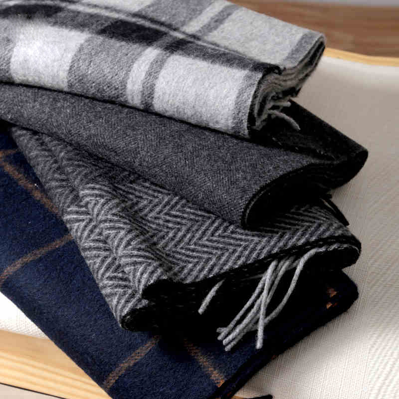 Pashmina écharpe hommes hiver  - Men Scarf Wool avis et prix