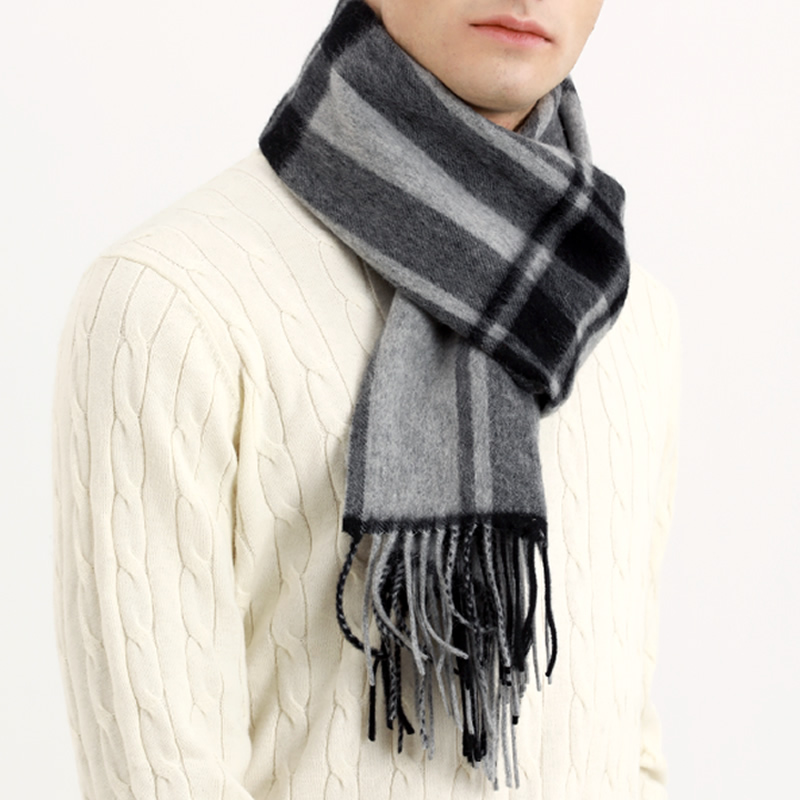 Pashmina écharpe hommes hiver  - Men Scarf Wool avis et prix