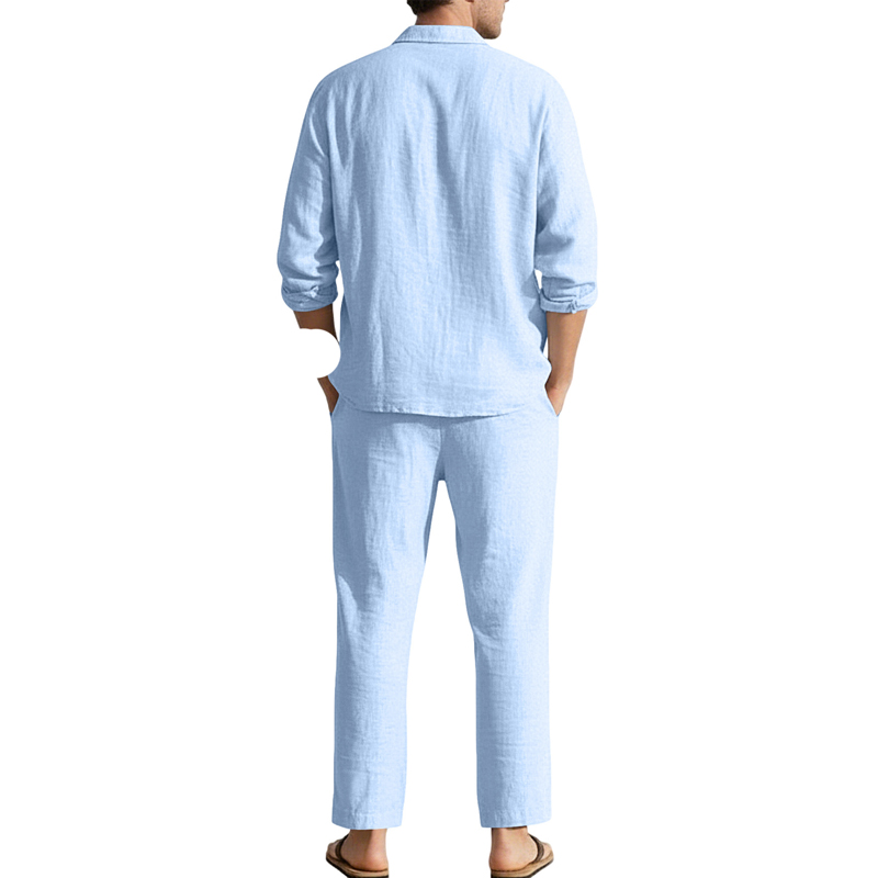 Ensembles décontractés en lin  - Linen Shirt Summer avis et prix