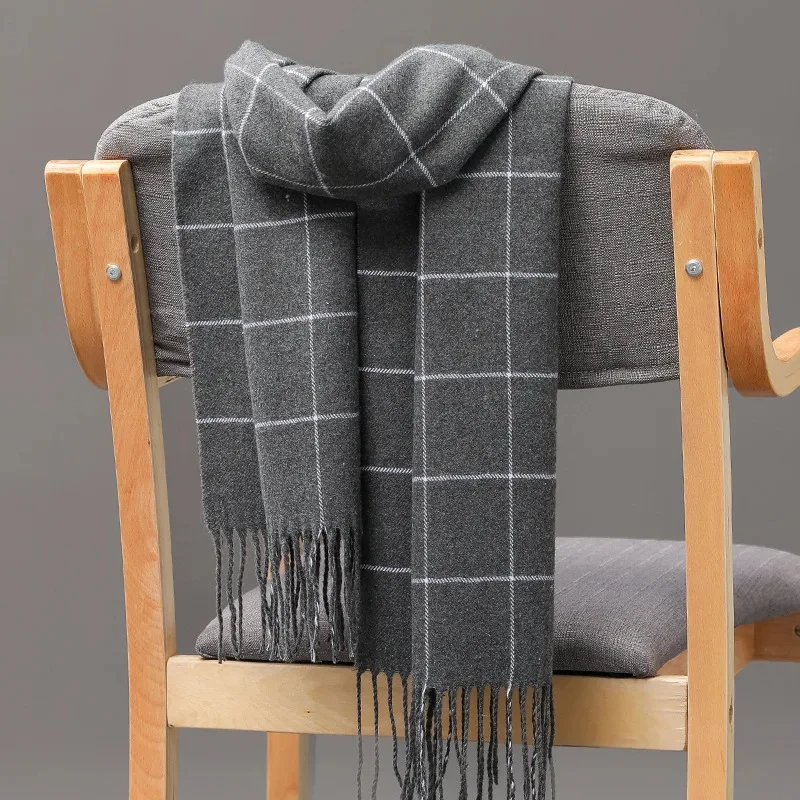 Écharpe en cachemire pour homm - Men Scarf Wool avis et prix