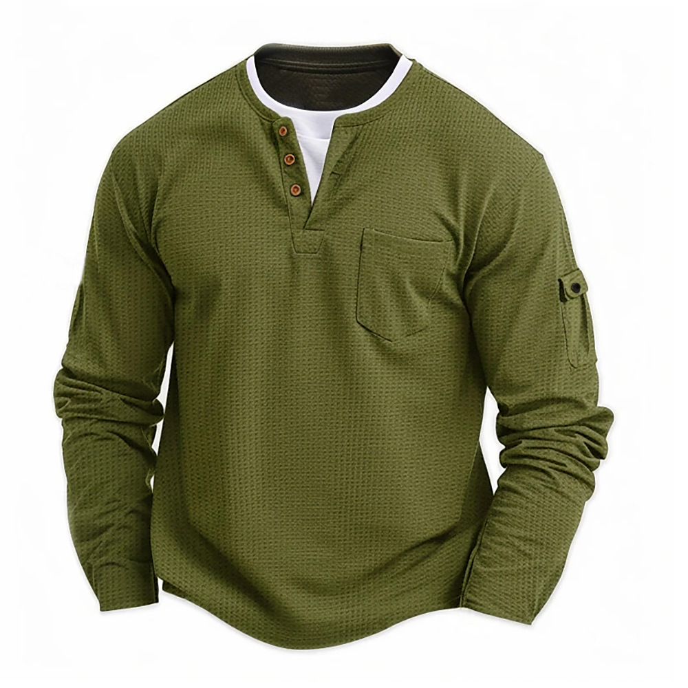 Chemise à manches longues pour - Mens Fashion Top avis et prix